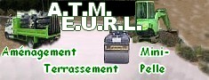 Entreprise artisanale 56 d'aménagement terrassement Mini-Pelle