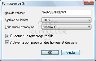 formater un disque